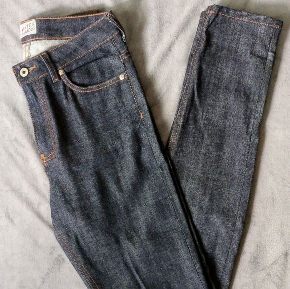 Naked & Famous Stretch Selvedge High Skinny Denim - Picture 3 of 7